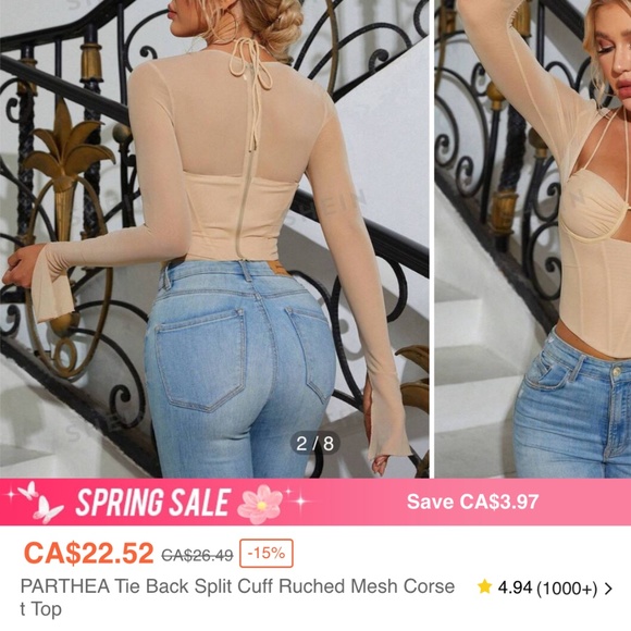 shein top - Picture 2 of 3